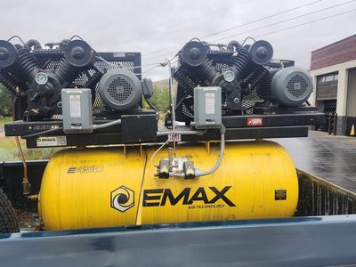 Emax e450 3phase dual pump 80gallon tank