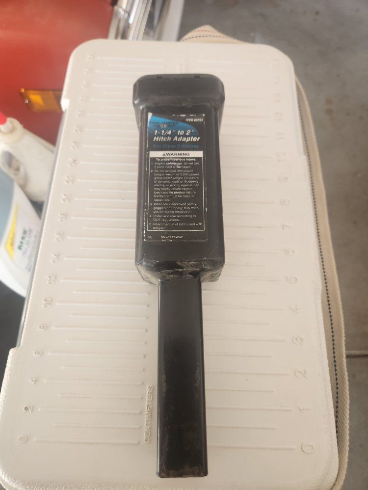 Haul-Master 1-1/4" to 2" Hitch Adapter for Class II Hitches - Item 65023