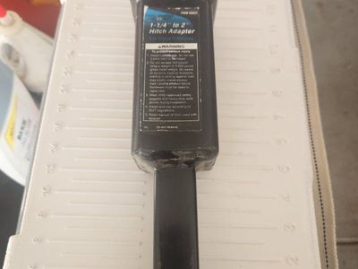 Haul-Master 1-1/4" to 2" Hitch Adapter for Class II Hitches - Item 65023