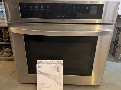 LG Electric Convection Single Wall Oven Stainless Steel with Manual