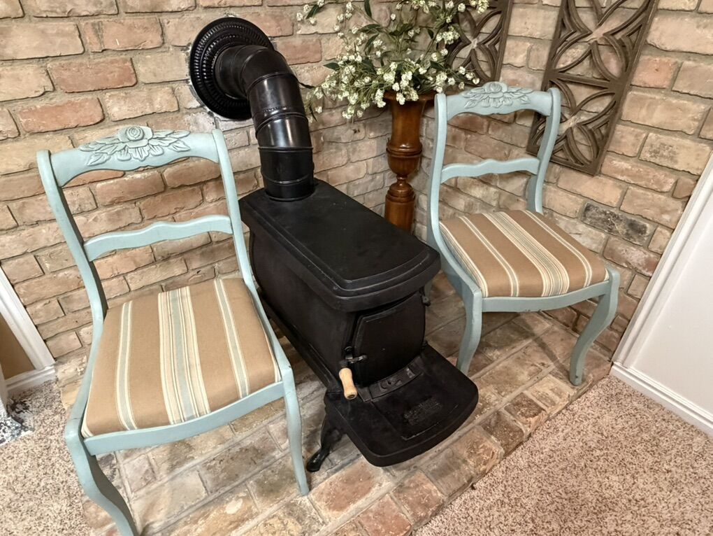 French Style Antiqued Chairs