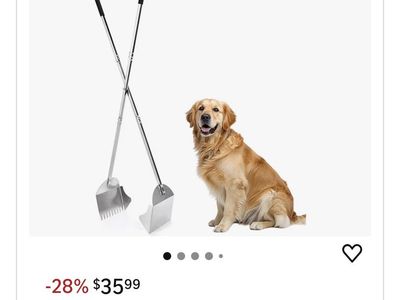 48" Stainless Steel Heavy-Duty Pooper Scooper