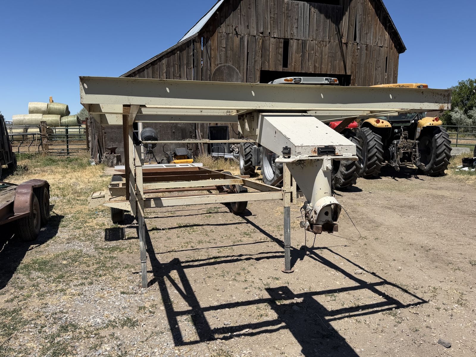 Fifth Wheel Flatbed Trailer Project - 22ft x 7.5ft Deck Frame, 6ft x 7.5ft Top Deck