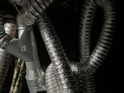 Free Flexible HVAC Ducts and Connectors - Various Sizes Available