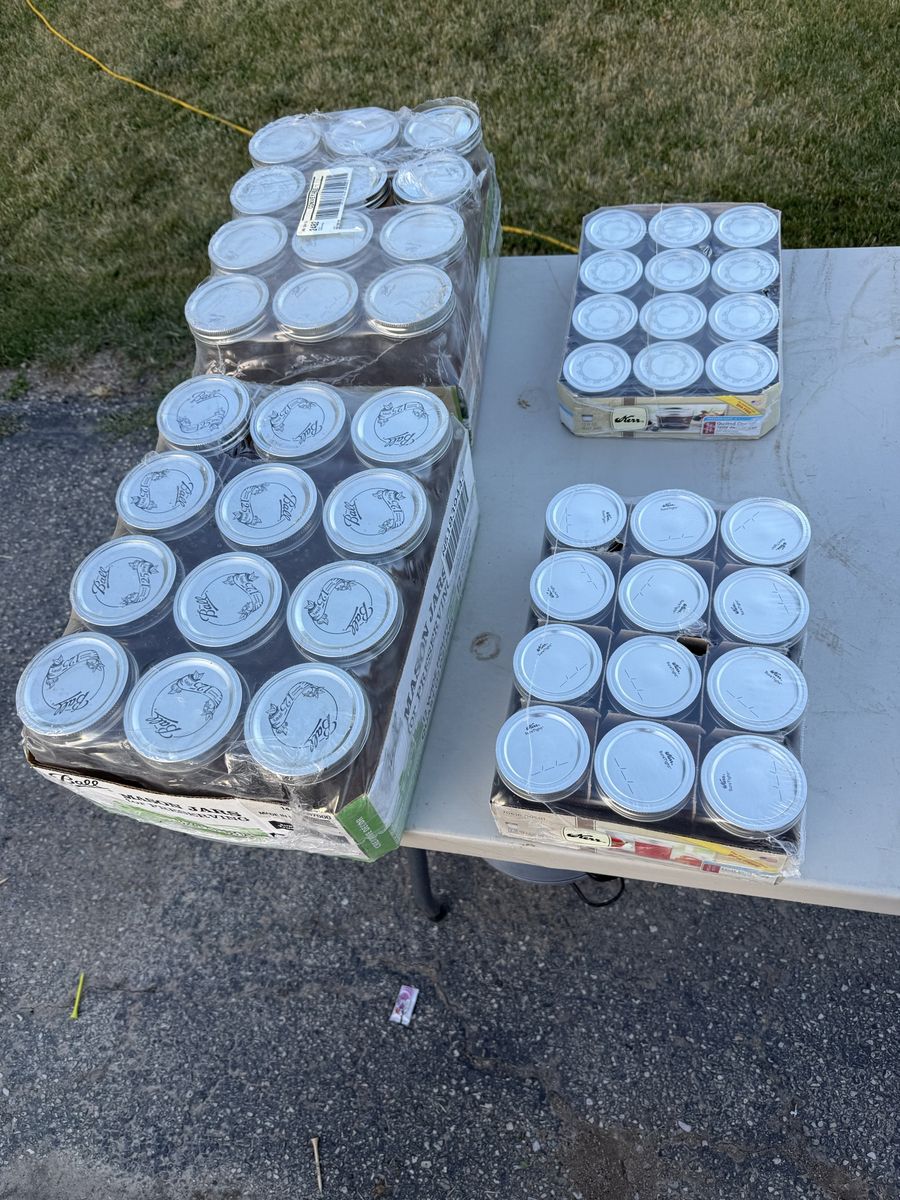 Fruit Jars. ( NEW )