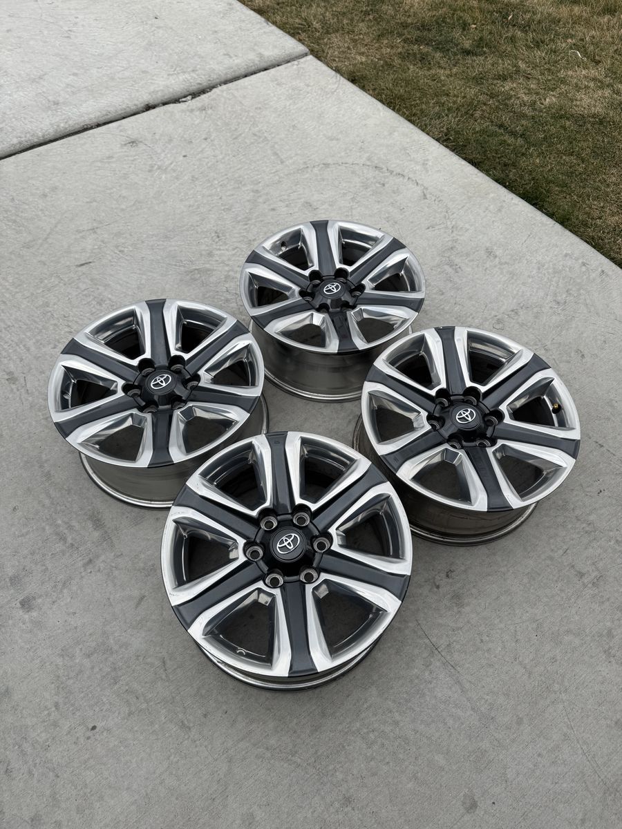 Toyota Tacoma 4Runner Rims 18” like new