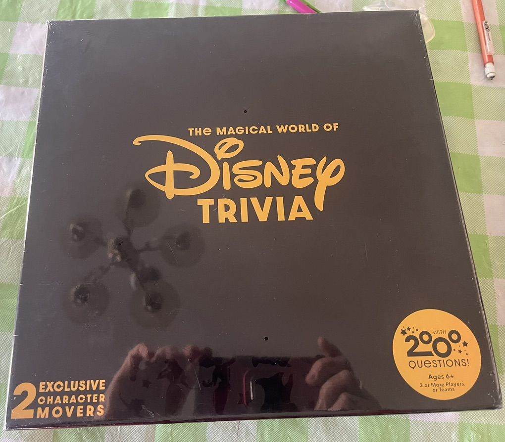 New- Disney Trivia Game