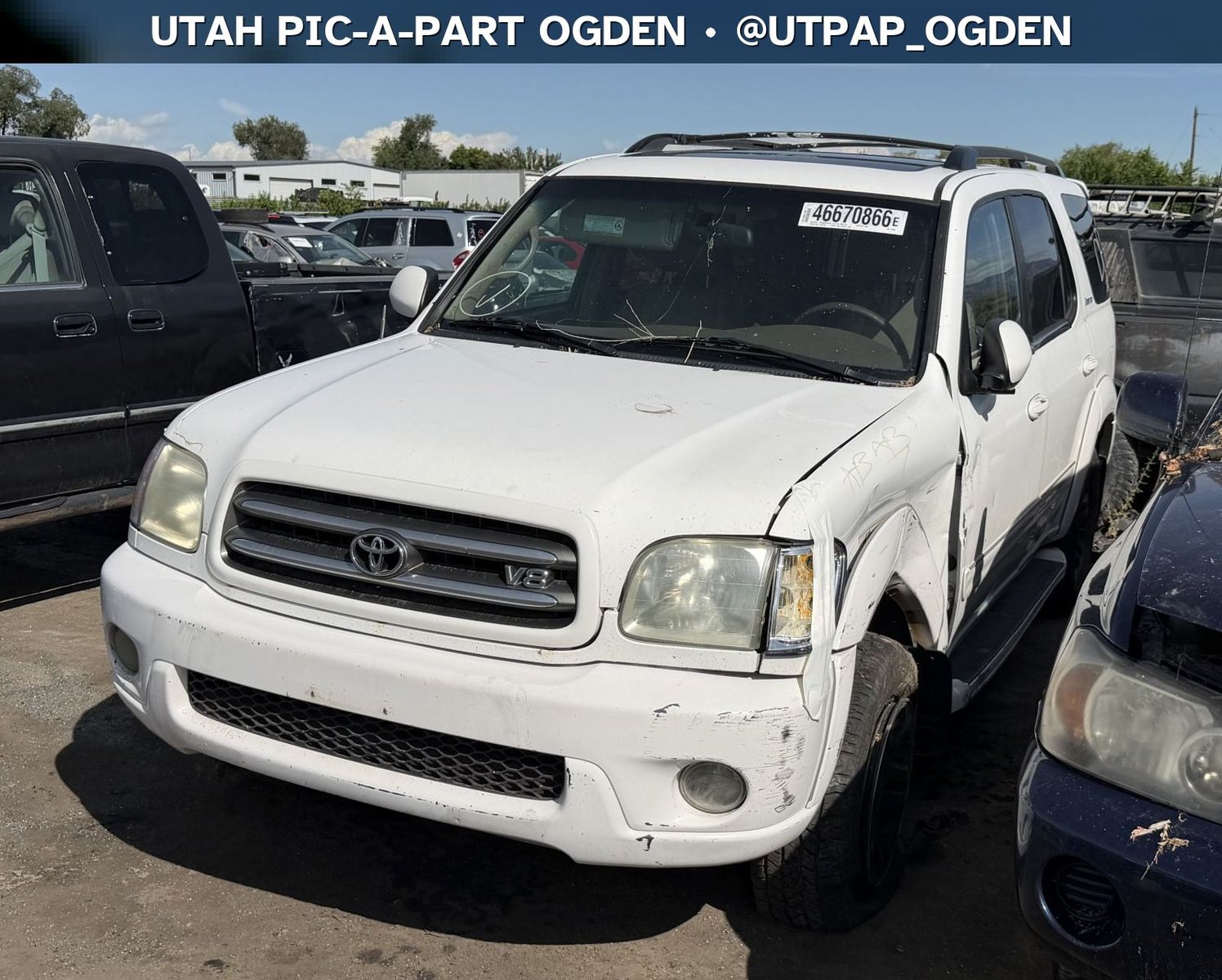 Just In! 2003 Toyota Sequoia Parts - UTPAP Ogden
