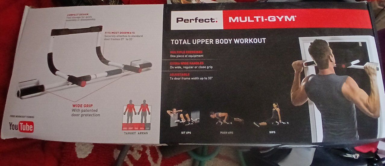New- Perfect Fitness multi gym portable full body workout