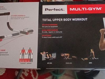 New- Perfect Fitness multi gym portable full body workout