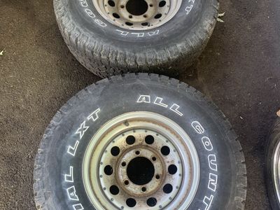 15 inch wheels & 31x10.5-15 tires *pair* 6x139.7 6x5.5