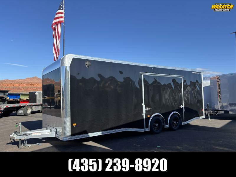 ALCOM 8.5X24 10K STEALTH LIMITED MODEL-MT CARHAULER Cargo / Enclosed Trailer