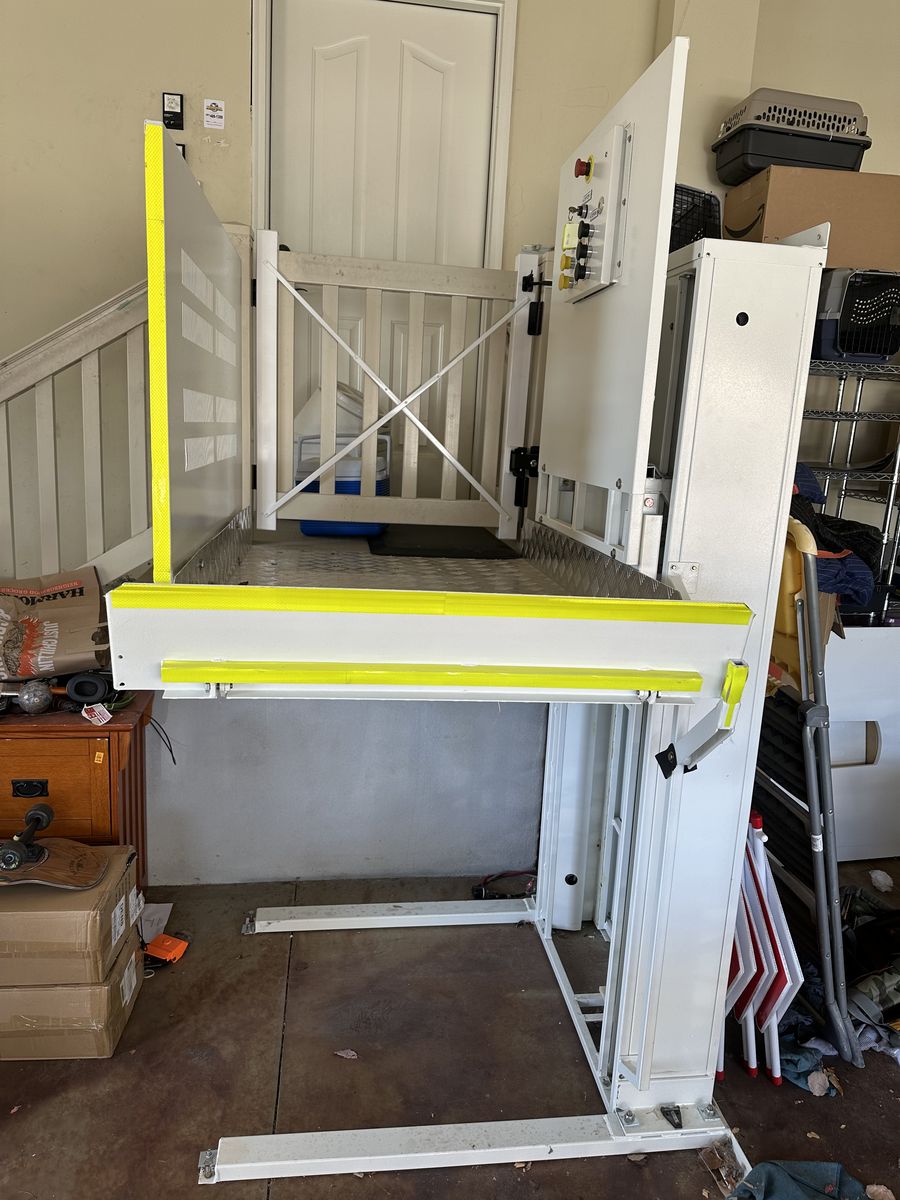 P-Lift-50 residential wheelchair lift.
