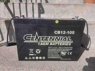 12V RV AGM Group 27 battery