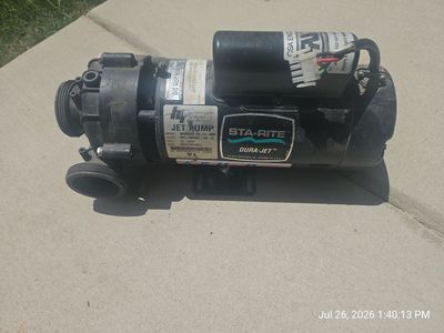 Sta-Rite Dura-Jet DJET 4800RPM 62-23-240R Jet Pump - 2 HP, 230V, Spa/Hot Tub Pump