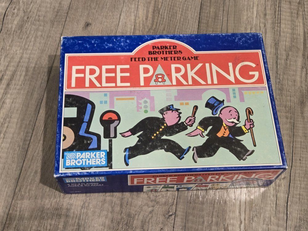 Vintage Monopoly Free Parking Game