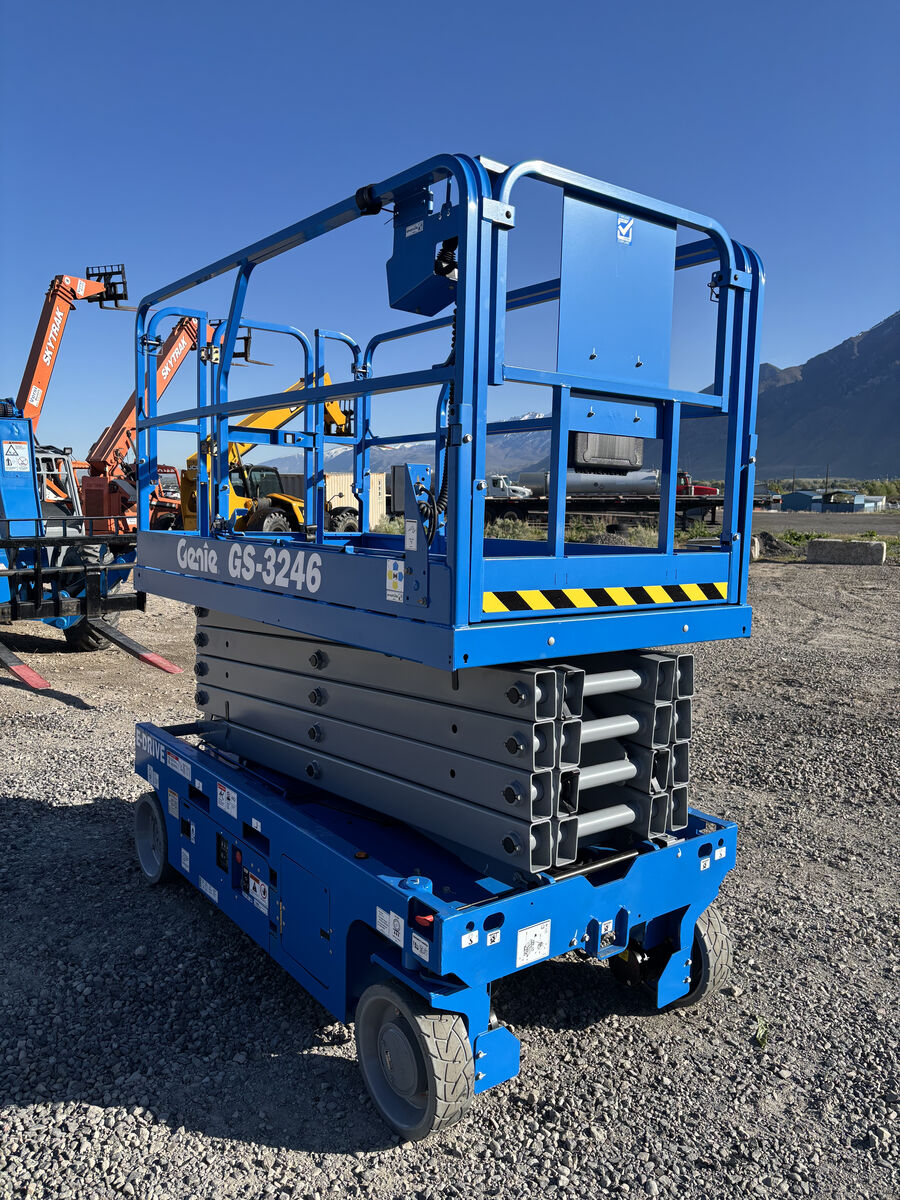 2026 New! *In Stock* Genie GS-3246 E-Drive (32') Scissor Lift