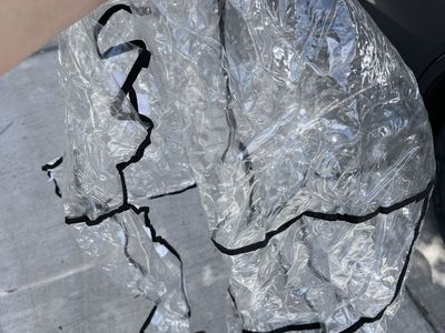 Clear Plastic Stroller Rain Cover, Universal Fit, Weather Protection