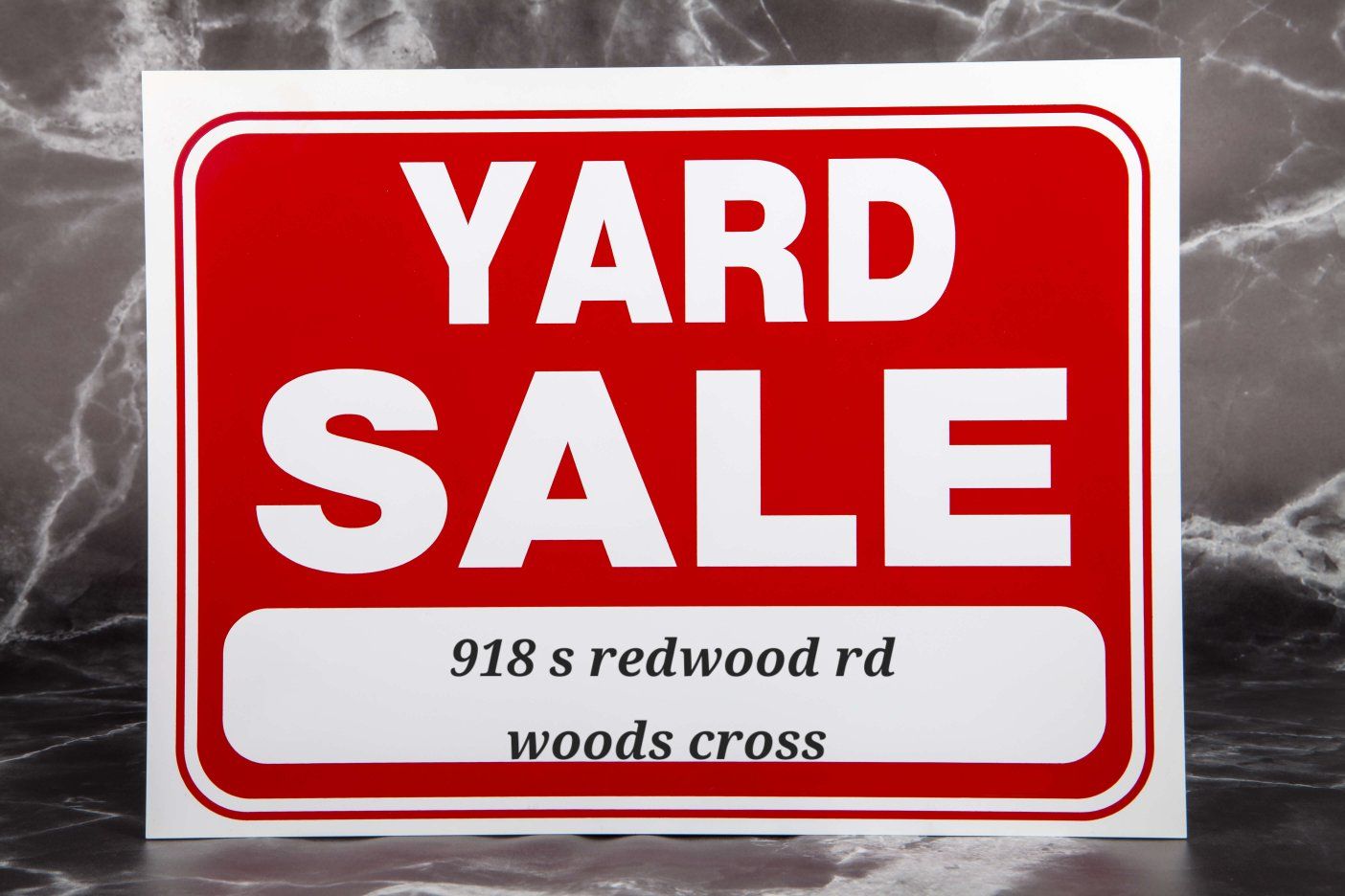 yard sale 6/13/26