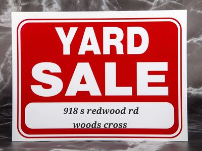 yard sale 6/13/26