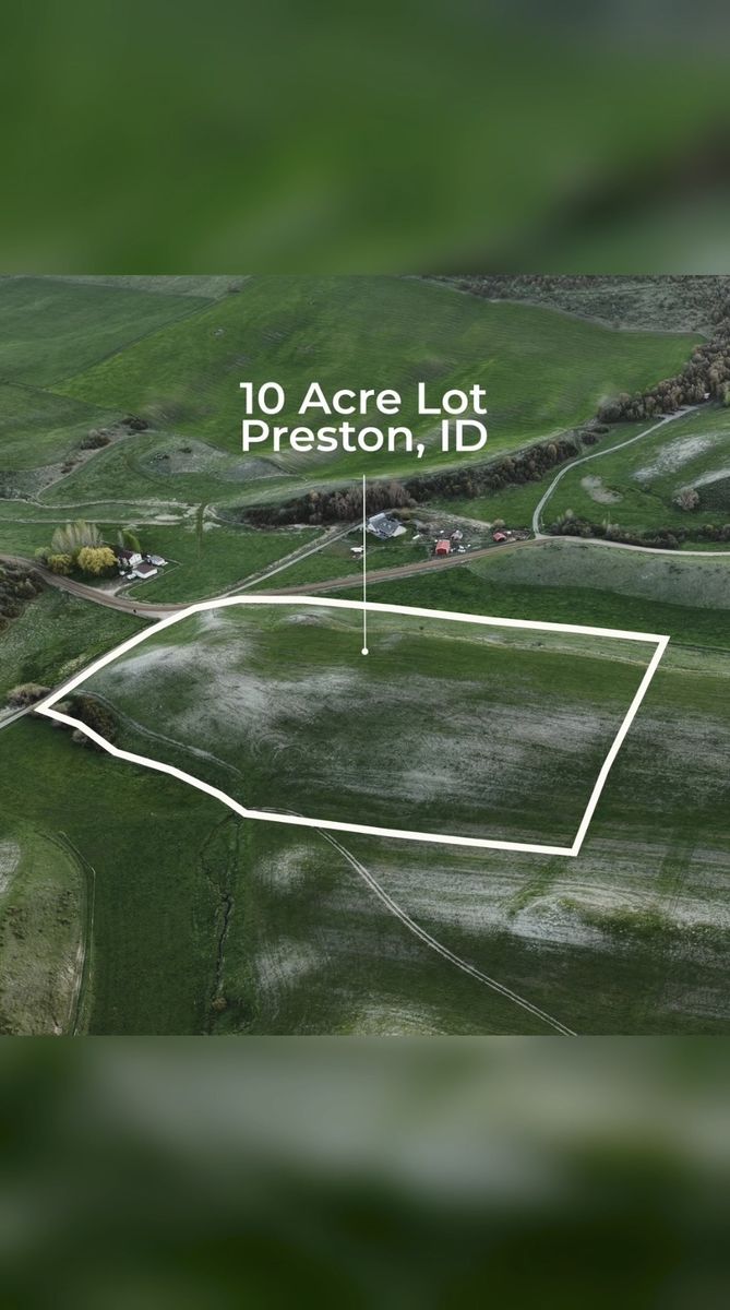 10 acres for sale in Preston ID