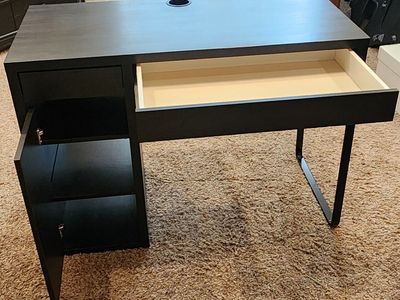 Desk with drawers