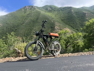 CycRown Electric Bike Fat Tire E-Bike Commuter Pedal Assist