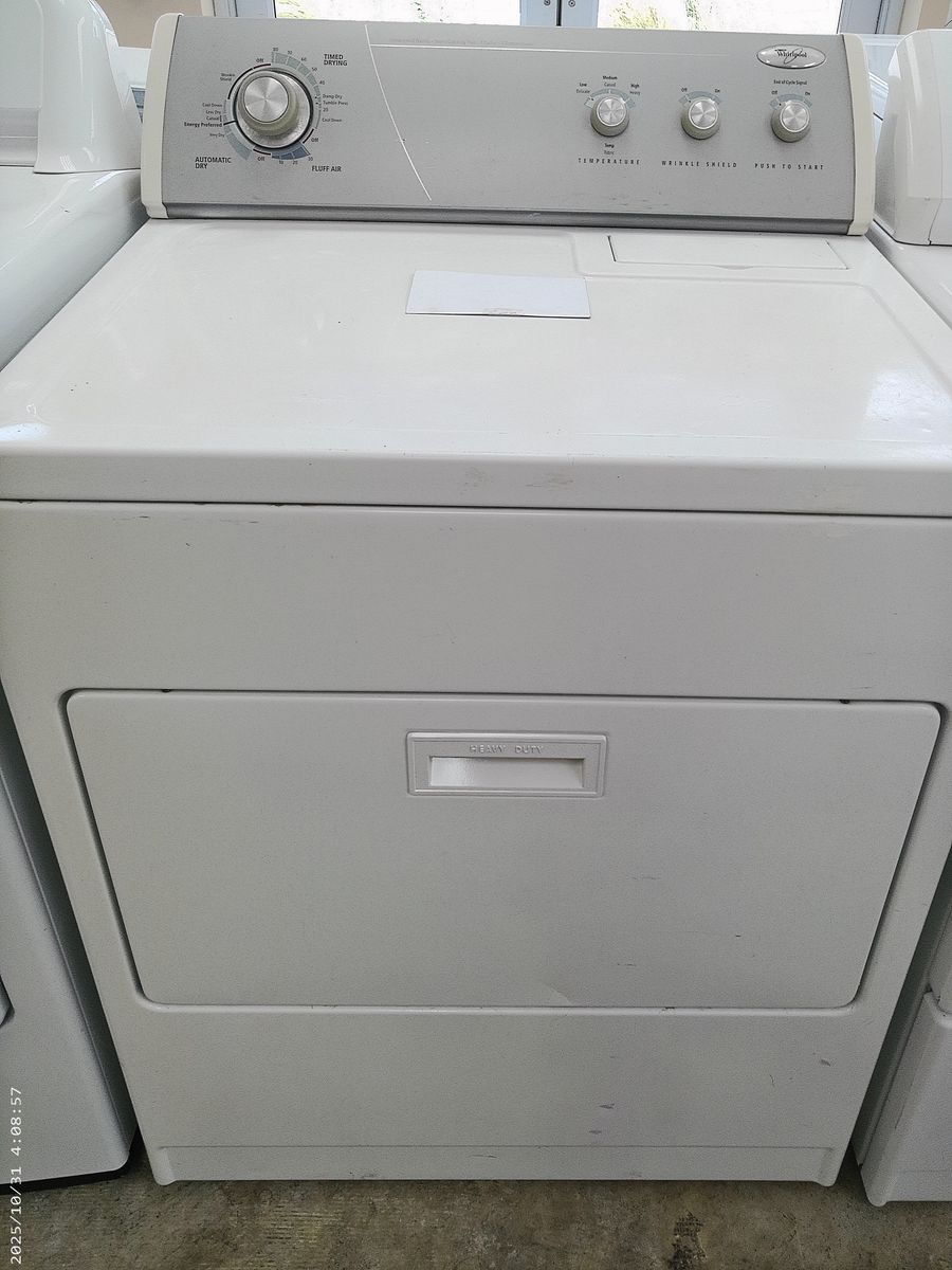 Big Capacity Whirlpool Electric Dryer~90 Day Guarantee~Works Great