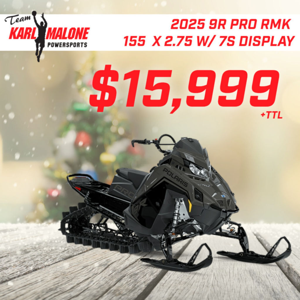 2025 Polaris® 9R PRO RMK 155 Shadow Gray / Gloss B
