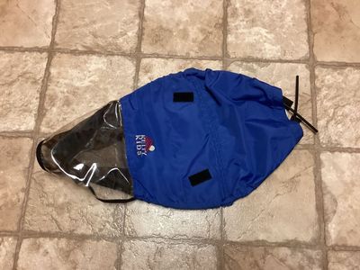 Kelty Kids Blue Stroller/Carrier Rain Cover - Weather Shield