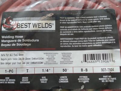 Best Welds Twin Welding Hose