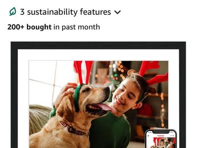 New WiFi Digital Picture Frame 32GB - Pastigio 10.1 inch
