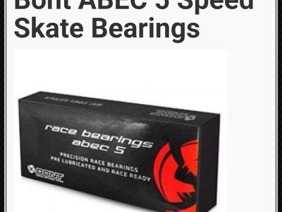 New Bont Abec 5 Race Bearings