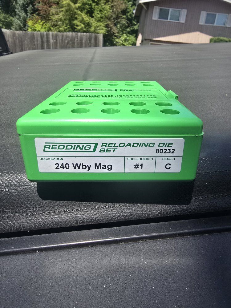 Redding 80232 Reloading Die Set for 240 Wby Mag, Series C Precision Reloading Tool