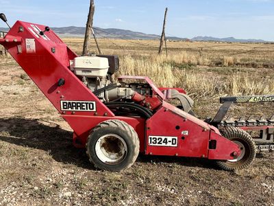 Barreto 1324-D Walk-Behind Hydraulic Trencher