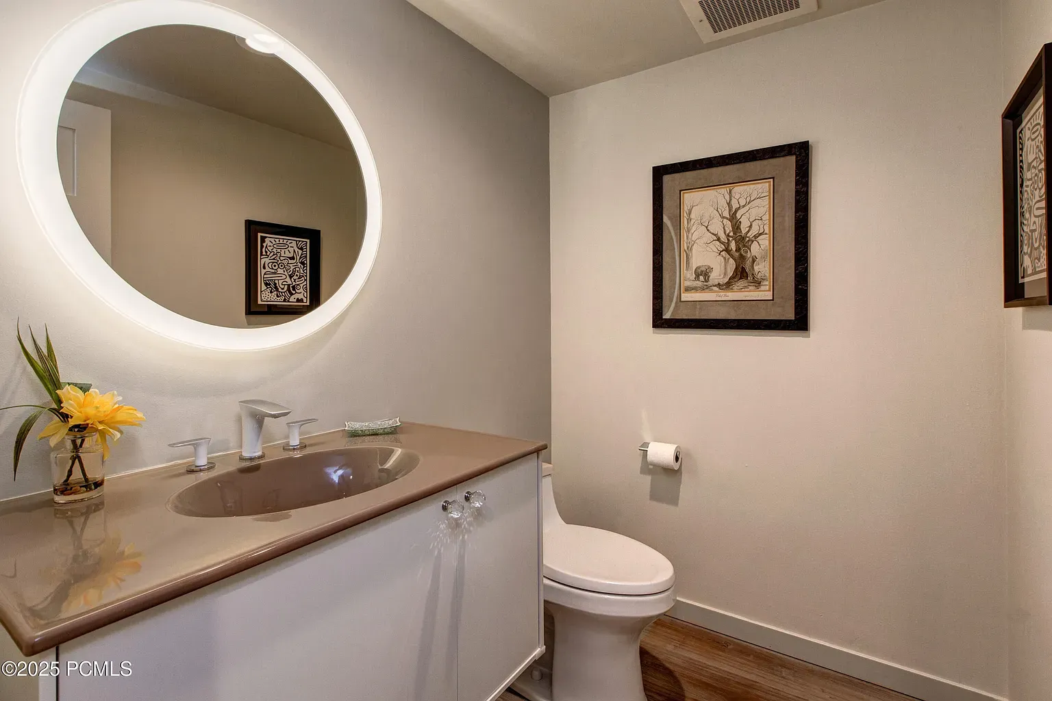 Electric Mirror Trinity TRI-30 — 30" Round Backlit Luxury Bathroom Mirror