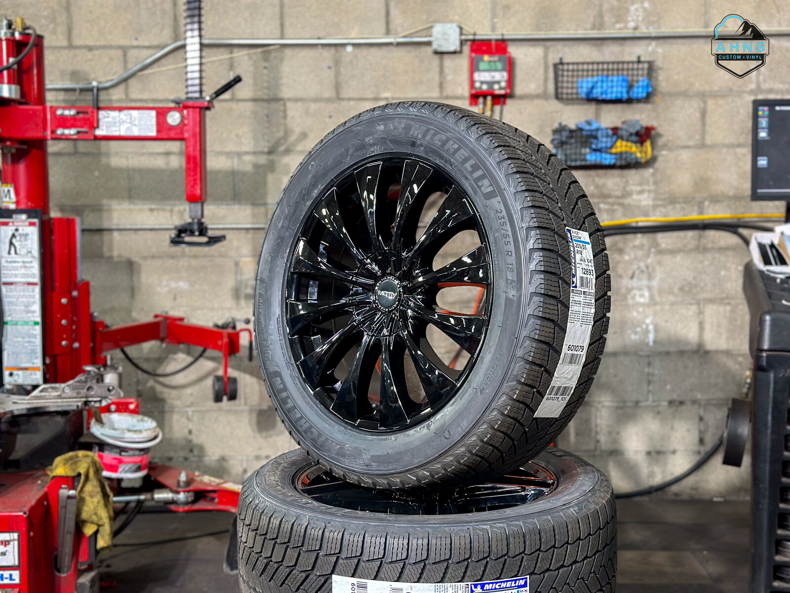 Tesla Snow Package | 235 55 18 Michelin X-Ice | Model Y | 18" Wheel Package | Winter Tires | 235/55r18 | Brand New