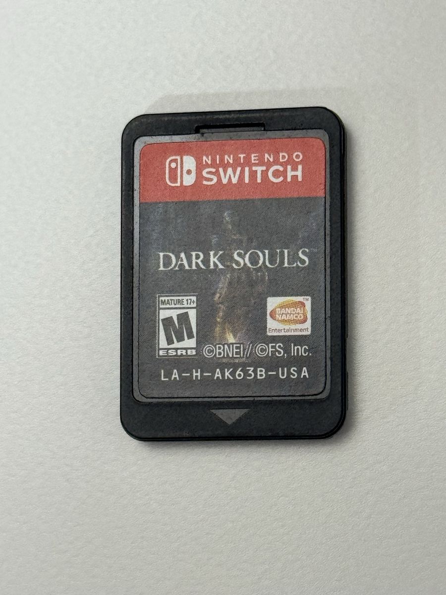 Nintendo Switch Game / Dark Souls Remastered / Good Condition