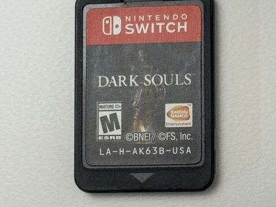Nintendo Switch Game / Dark Souls Remastered / Good Condition