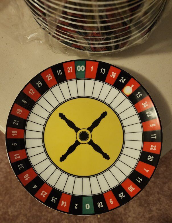 BIA Roulette Wheel Dessert Plates