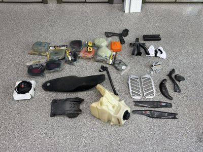2020 KTM SX-F parts tank seat carbon