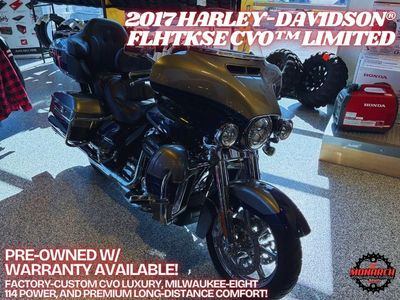 2017 Harley-Davidson® FLHTKSE CVO™ Limited – Only 13,000 Miles – $18,799