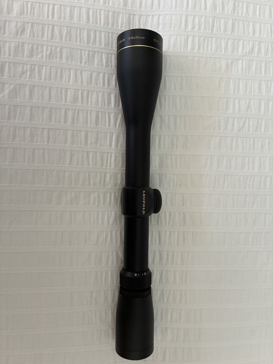 Leupold rifleman 3x9 rifle scope