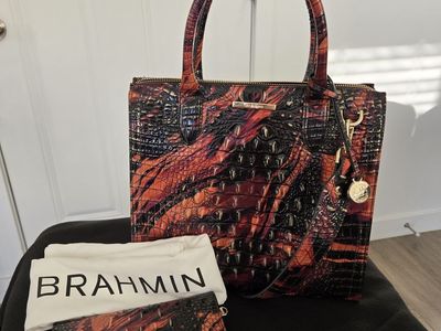 Brahmin Spice Melbourne Caroline Purse and Wallet Set NWT