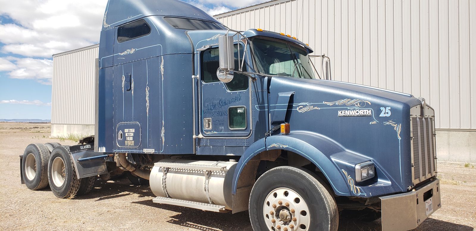 2000 Kenworth T800, Cat 3406E 2WS Engine, 475HP