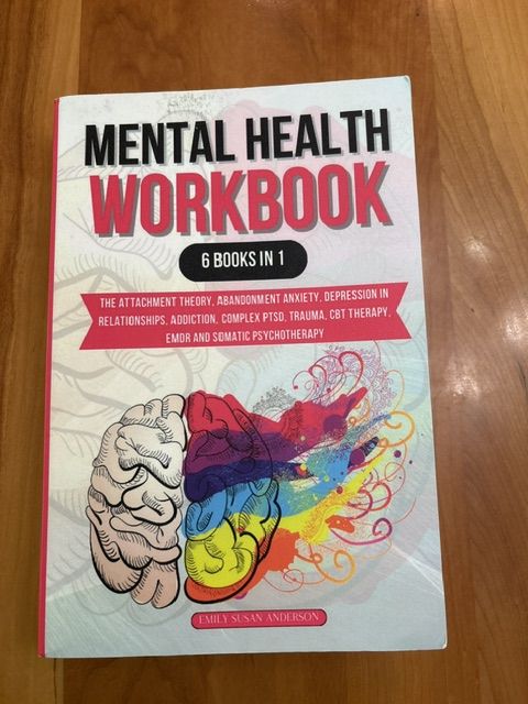 Mental Health Workbook  6 books in 1