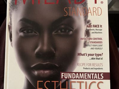 Milady Standard Foundations & Fundamentals Esthetics Hardcover Textbook
