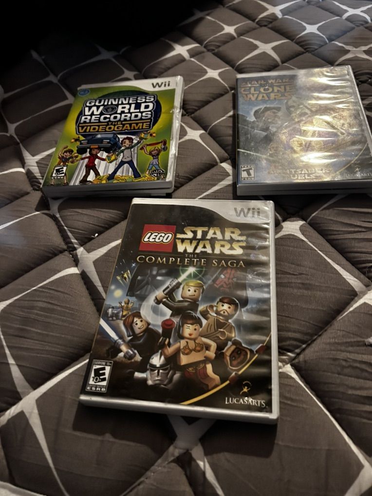 Lot Of 3 nintendo Wii Games $15