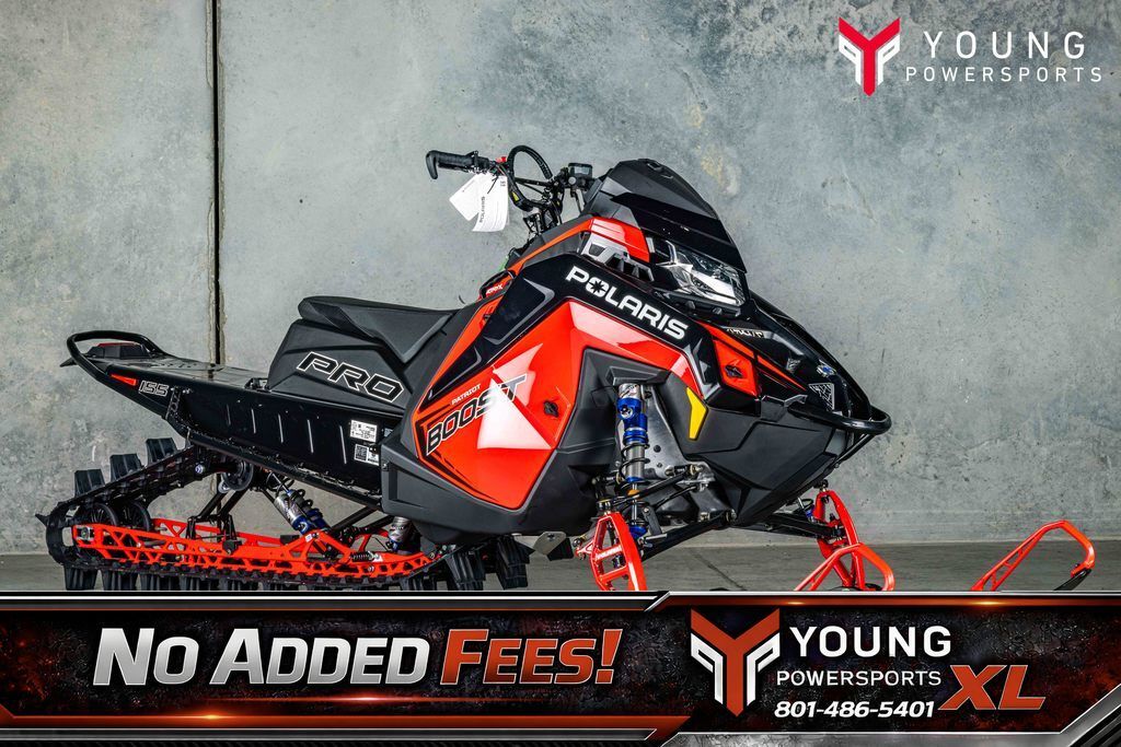 2026 Polaris® Patriot Boost PRO RMK 155 Indy Red / Gloss Black
