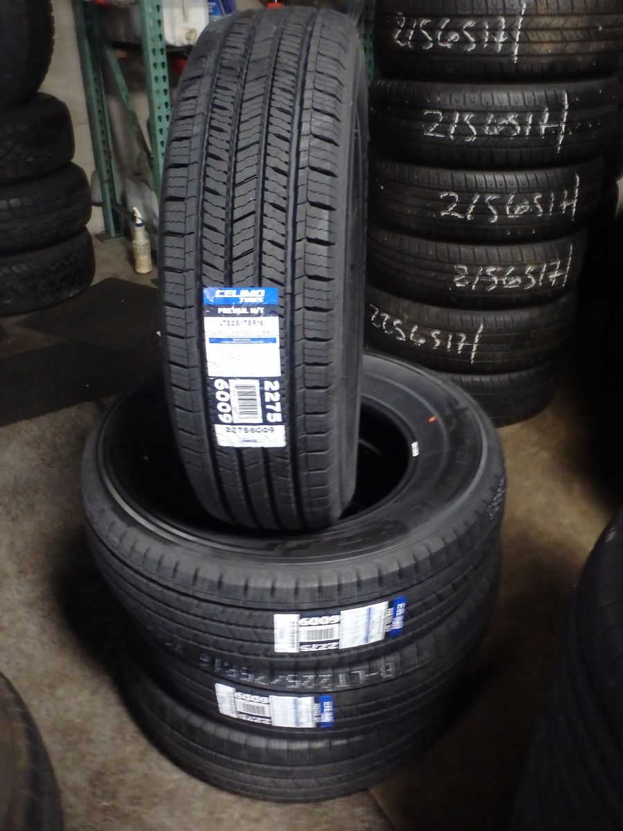225/75R16 CELIMO PREVAIL H/T SET OF BRAND NEW TIRES